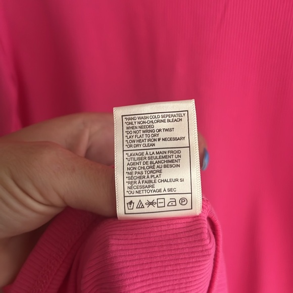 NWOT Steve Madden  sweater dress in pink color - Picture 4 of 5
